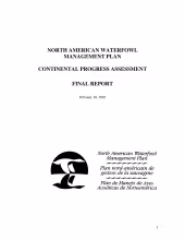2007 North American Waterfowl Management Plan Continental Progress Assessment Final Report
